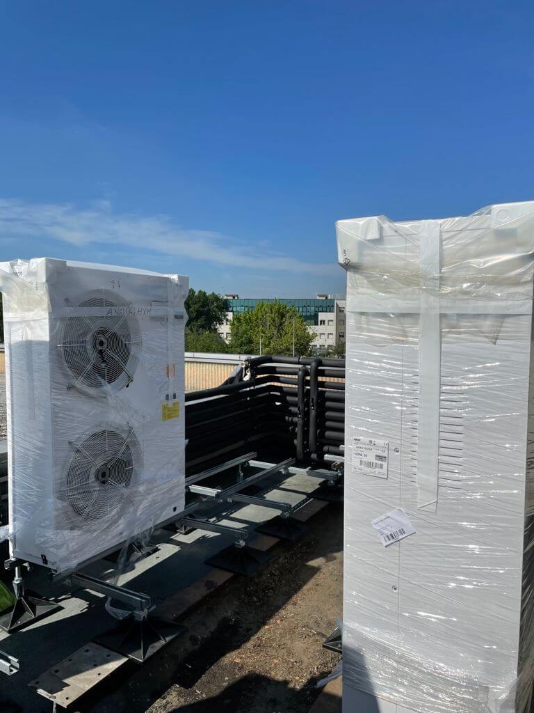 Impianto climatizzazione centralizzato