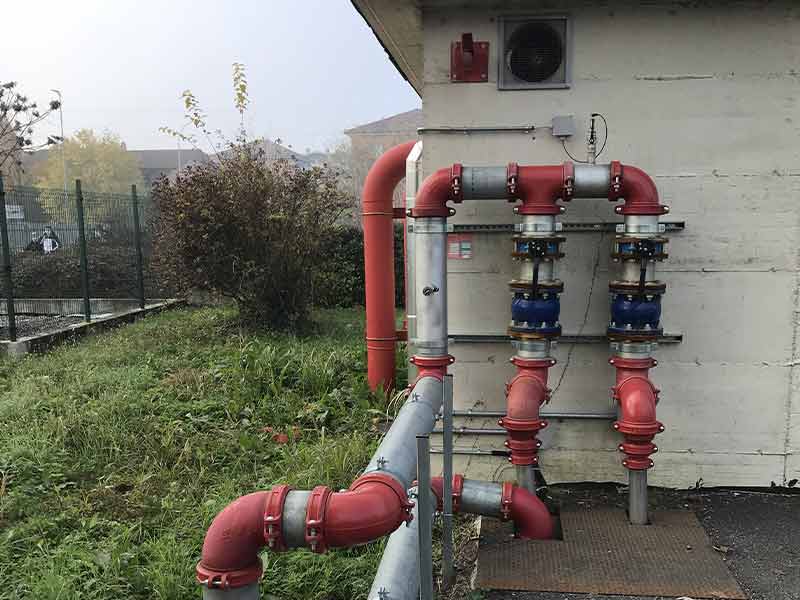 Sistema tubazioni Interventio linea antincendio